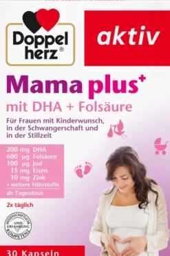 Doppelherz Aktiv Mama Plus Mit Dha + Folsäure 30 Kapseln