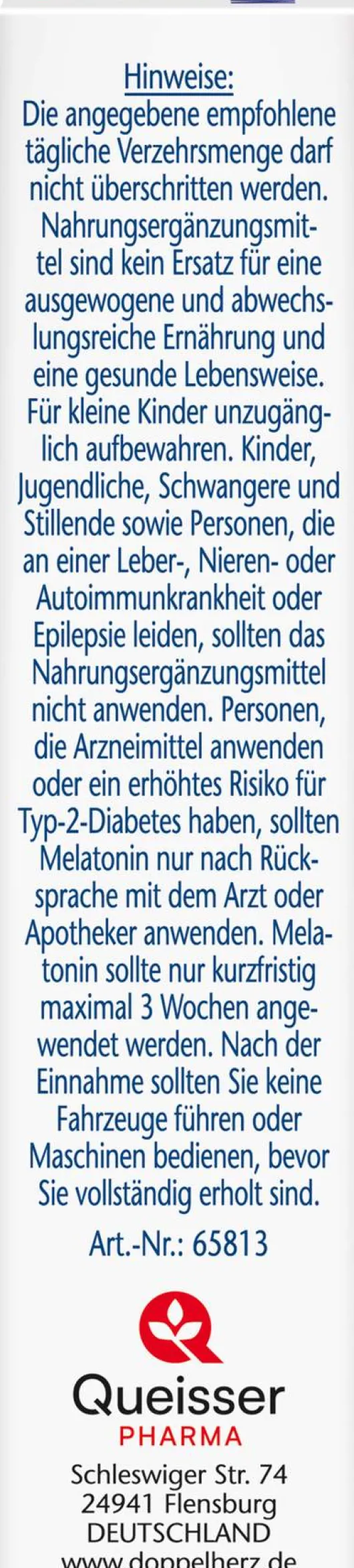 Doppelherz Aktiv Melatonin 40 Tabletten