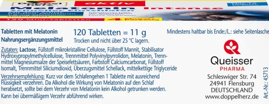 Doppelherz Aktiv Melatonin 120 Tabletten