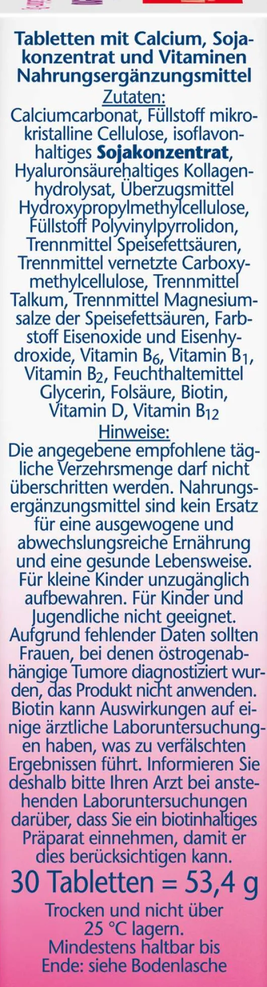 Doppelherz Aktiv - Meno 30 Tabletten