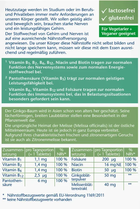 Doppelherz aktiv Stress gute Nerven 30 Tabletten