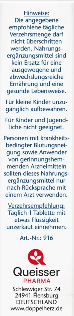 Doppelherz aktiv Stress gute Nerven 30 Tabletten