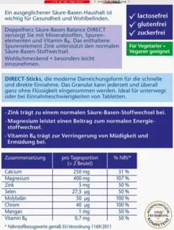 Doppelherz Aktiv Säure - Basen Balance 20 Direct Pellets