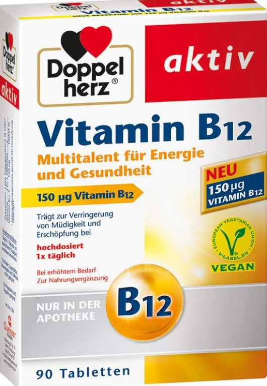 Doppelherz Aktiv Vitamin B12 90 Tabletten