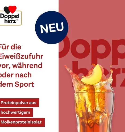 Doppelherz Clear Whey Iso Protein Pfirsich-Eistee 300 g Pulver