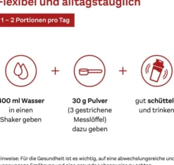 Doppelherz Clear Whey Iso Protein Pfirsich-Eistee 300 g Pulver