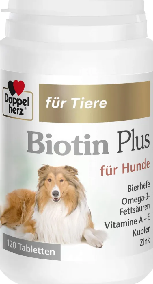 Doppelherz Für Tiere Biotin Plus Tabletten Für Hunde 120 Stück