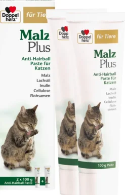 Doppelherz Für Tiere Malz Plus Anti-Hairball Paste Für Katzen...
