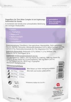 Doppelherz Für Tiere Relax Complex Für Hunde 30 Chews