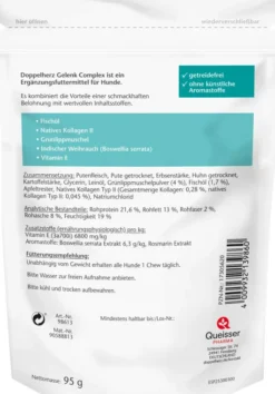Doppelherz Gelenk Complex für Hunde 30 Chews