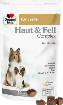 Doppelherz Haut & Fell Complex Für Hunde 60 Chews