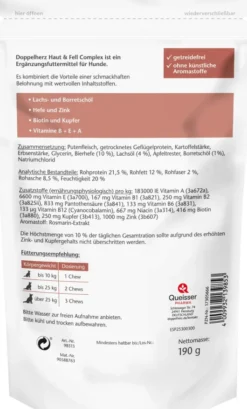 Doppelherz Haut & Fell Complex Für Hunde 60 Chews