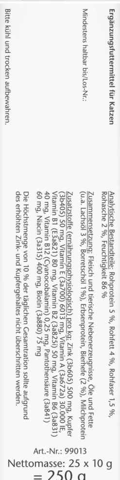 Doppelherz Haut & Fell Complex für Katzen 25 Licks