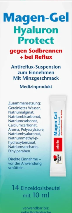Doppelherz Magen-Gel Hyaluron Protect 14 x 10 ml Beutel