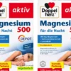 Doppelherz Magnesium 500 für die Nacht 2 x 100 Depot-Tabletten