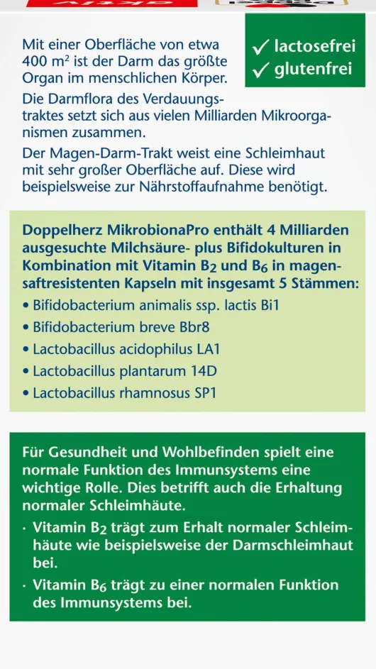 Doppelherz MikrobionaPro 60 Kapseln