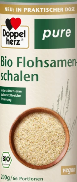 Doppelherz Pure Bio Flohsamenschalen Pulver 200 G