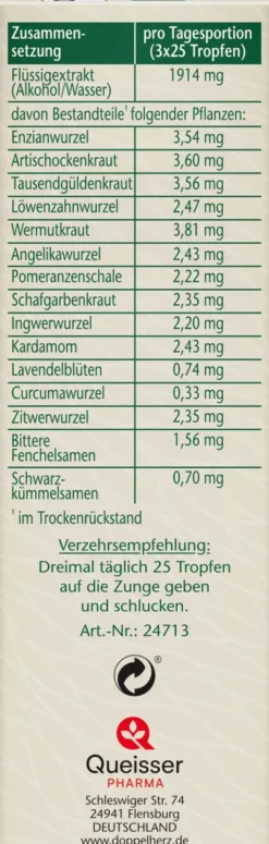 Doppelherz pure Bitter Tropfen 50 ml