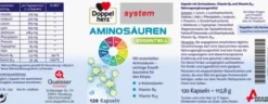 Doppelherz System Aminosäuren Essentiell 120 Kapseln