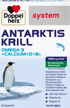 Doppelherz system Antarktis Krill 60 Kapseln