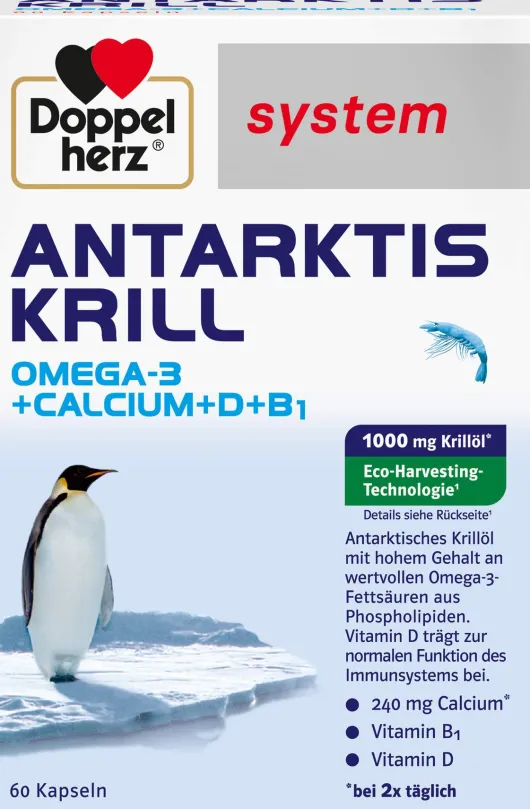 Doppelherz system Antarktis Krill 60 Kapseln