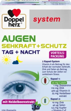Doppelherz system Augen Sehkraft + Schutz 120 Kapseln
