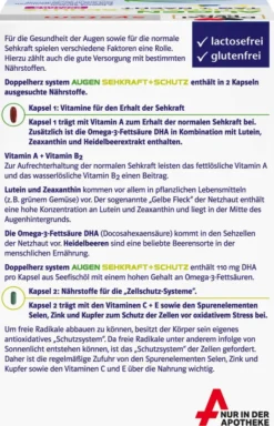 Doppelherz system Augen Sehkraft + Schutz 120 Kapseln