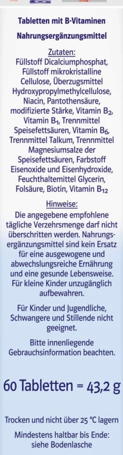 Doppelherz system B-Komplex 60 Tabletten