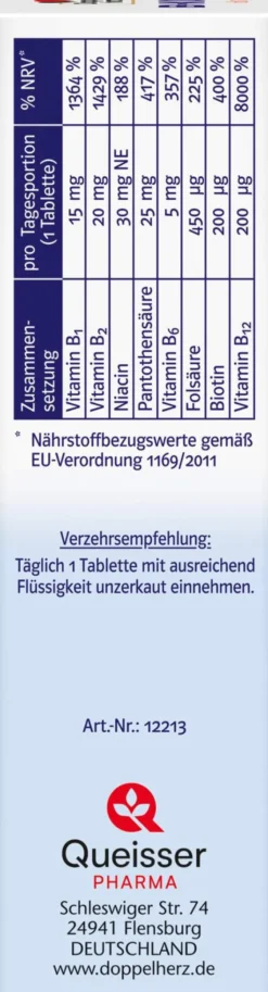 Doppelherz system B-Komplex 60 Tabletten