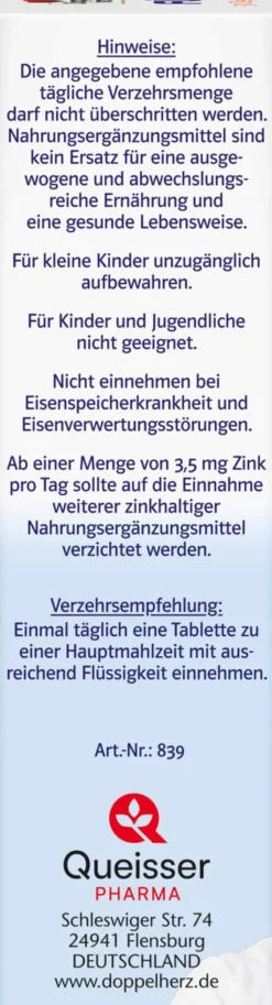 Doppelherz System Für Ihn 30 Tabletten