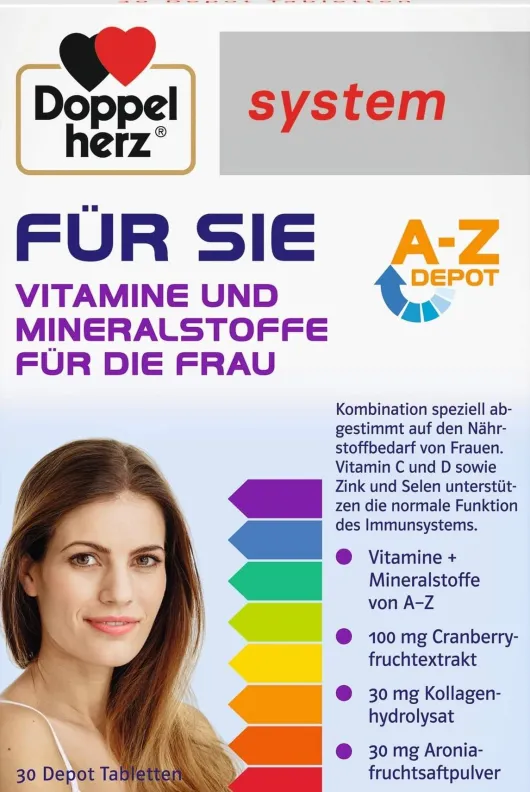 Doppelherz System Für Sie 30 Tabletten