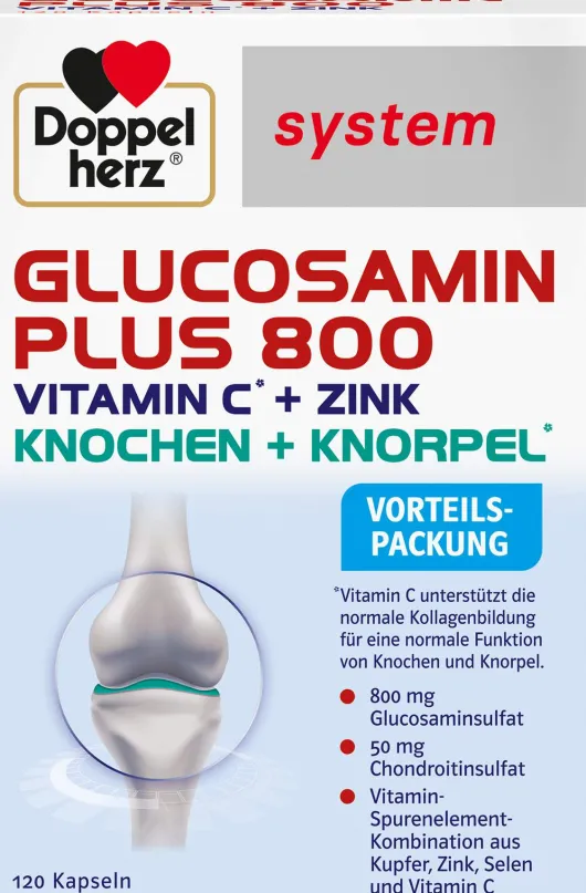 Doppelherz system Glucosamin Plus 800 system 120 Kapseln