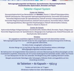 Doppelherz system Glucosamin 1200 Duo 120 Tabletten
