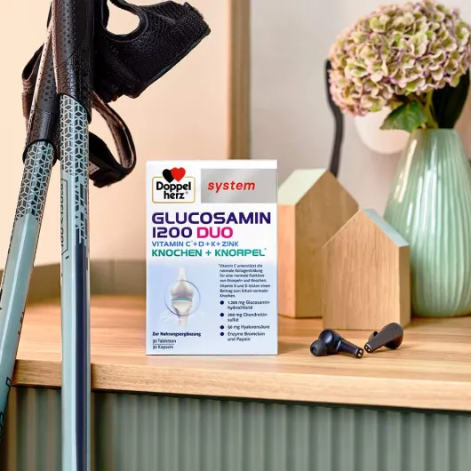 Doppelherz system Glucosamin 1200 Duo 60 Tabletten