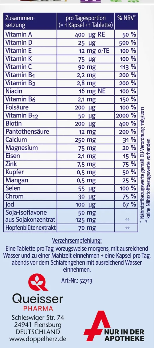 Doppelherz system Meno Plus Kombipackung 1 Stück