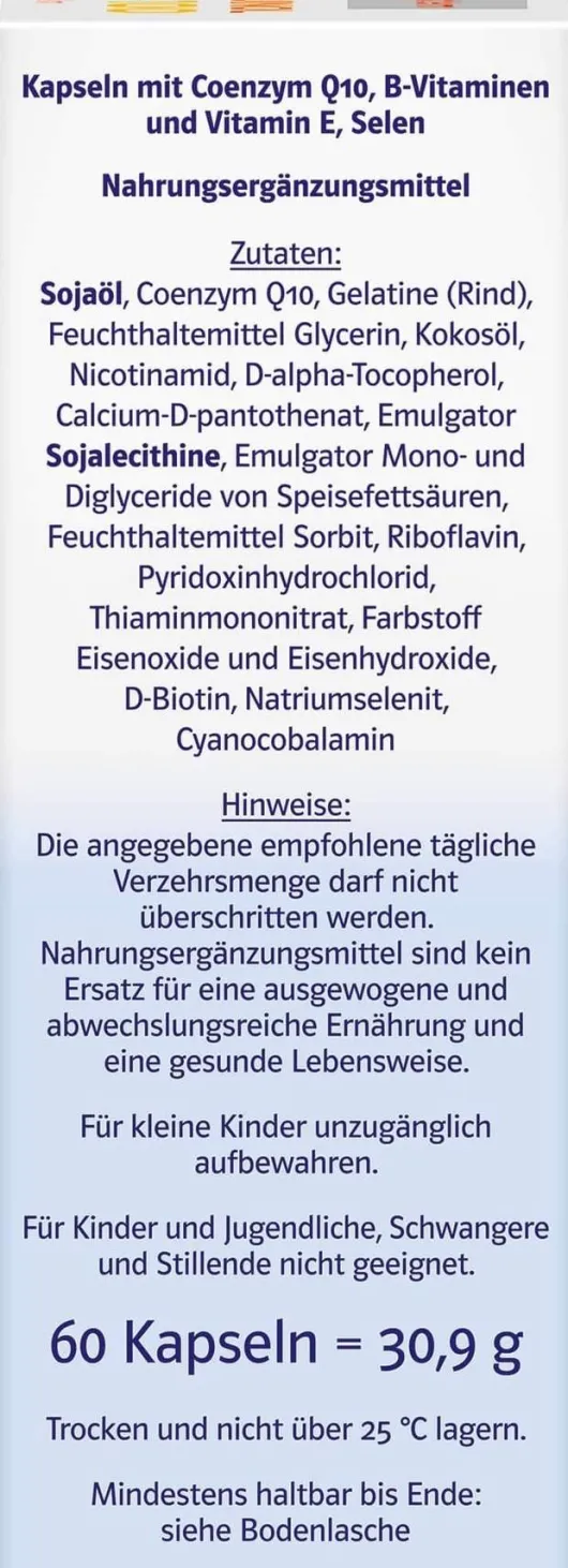 Doppelherz System Q10 Ubiquinol 100 60 Kapseln
