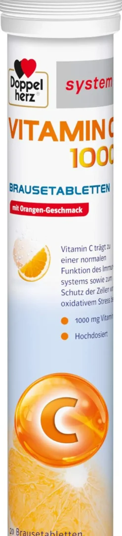Doppelherz System Vitamin C 1000 40 Brausetabletten
