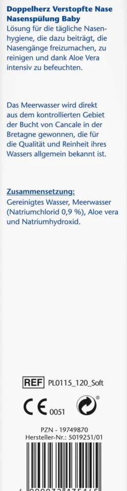 Doppelherz Verstopfte Nase Nasenspülung Baby 120 ml