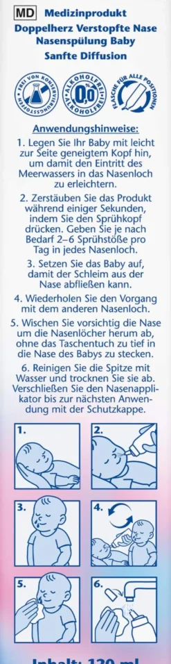 Doppelherz Verstopfte Nase Nasenspülung Baby 120 ml