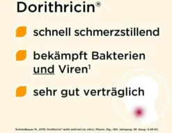 Dorithricin Halstabletten Waldbeere 20 Lutschtabletten