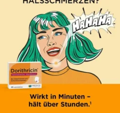 Dorithricin Halstabletten Waldbeere 40 Lutschtabletten