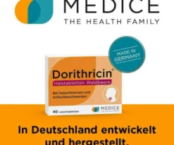 Dorithricin Halstabletten Waldbeere 40 Lutschtabletten