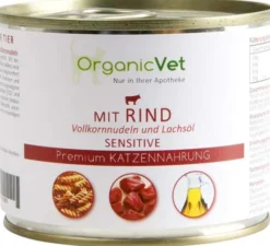 Dosennahrung Katze Sensitive Rind