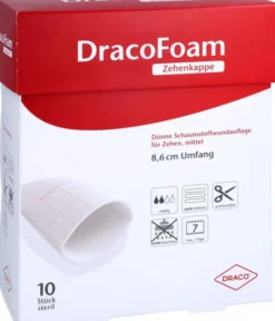 Dracofoam Zehenkappe Mittel 10 Stück