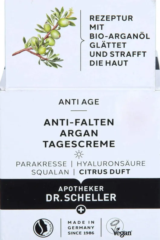 Dr Scheller Anti-Falten Argan Tagespflege 50ml