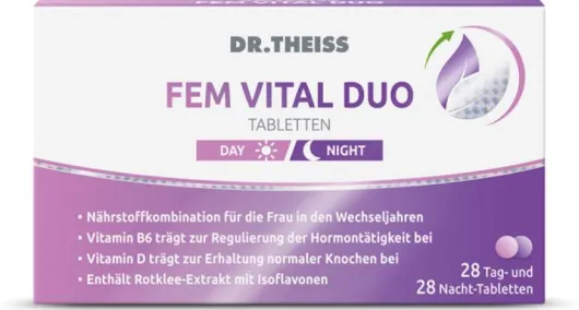 Dr. Theiss Fem Vital Duo 56 Tabletten
