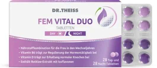 Dr. Theiss Fem Vital Duo 56 Tabletten