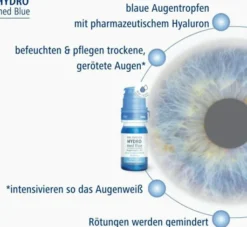 Dr. Theiss Hydro med Blue 10 ml Augentropfen