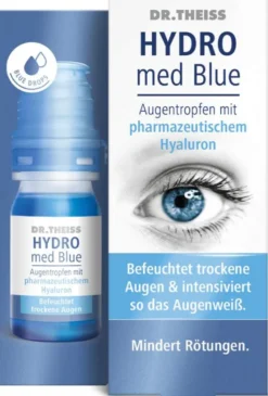 Dr. Theiss Hydro med Blue 10 ml Augentropfen