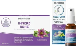 Dr. Theiss Innere Ruhe 30 Tabletten + Melatonin Einschlaf-Spray Plus 20 ml